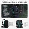Motorcycle Backpack 28L Waterproof Outdoor Sports Riding Helmet Locomotive Backpack Business Travel Laptop Bag Multifunctional Backpack
