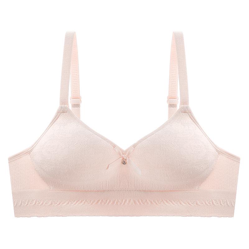 Удобный бюстгальтер Jiasifang 0982 с бесшовными чашечками для учеников младших классов - дизайн с треугольными чашками