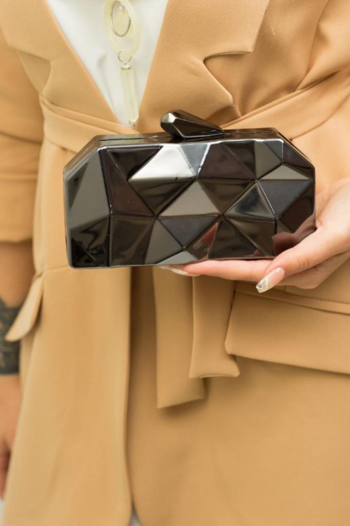 Women's Stylish and Useful Evening Dress Bag Women's Gold Metal Evening Dress Bag