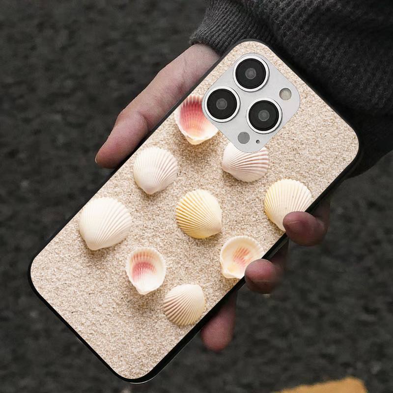 Чехол для телефона Seaside Shells для iPhone 7 8 Plus X Xr Xs 11 12 13 Se2020 Mini Mobile iPhone 14 Pro Max