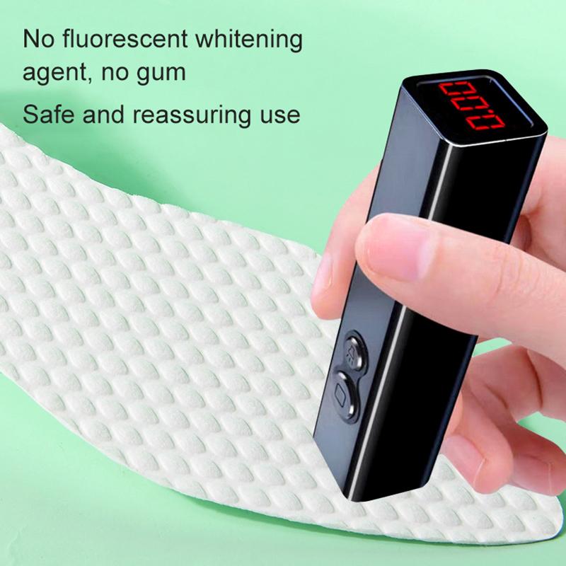 10 пар стелек с острым носком, летние бахилы, дышащие одноразовые стельки для обуви на высоком каблуке, впитывающие пот, стельки из натуральной древесной массы