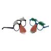 Black Beard Glasses with Big Nose Trick Glasses Big Nose Trick Glasses  Festival Supplies
