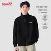 Baleno Men's Heavyweight Breathable Stand-Collar Zip Sweatshirt