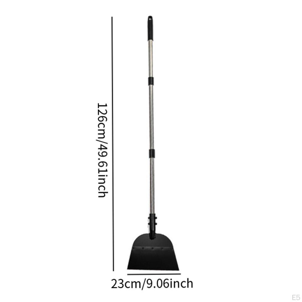 Инструмент для удаления сельскохозяйственного навоза, лопата для очистки, легкая многофункциональная из нержавеющей стали