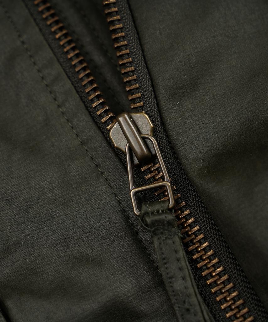 Хлопковая вощеная куртка для охоты Heritage от FRIZMWORKS _ Оливково-коричневый