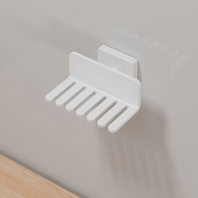 Настенная полка для хранения ремешков для часов без сверления, пластиковый органайзер для ремешков, экономия места