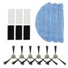 Vacuum Cleaner Accessories Kit High Strength Sweeping Robot Cleaning Rag Filter Side Brush Replacement Parts