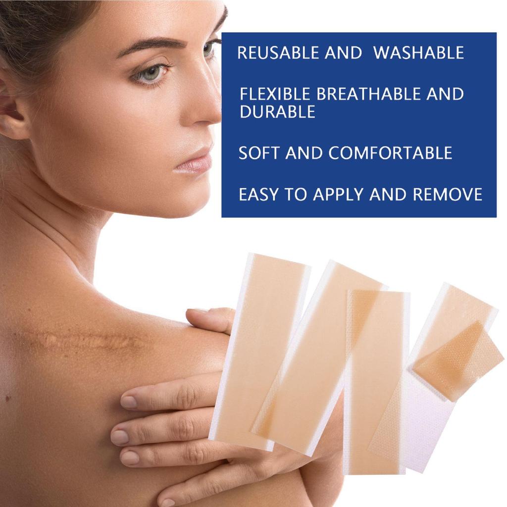 Scar Patches Remove Silicone Gel Sheet Treatment Patch Ear Correctors Burn Wounds Efficient Surgery Scar Tape Skin Repair