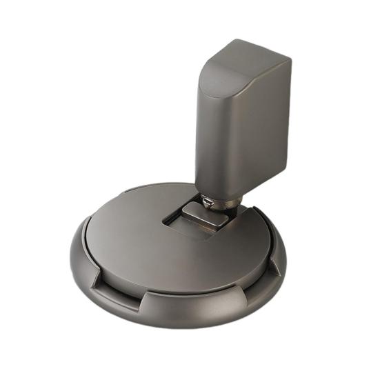 Магнитный дверной стопор, настенный протектор, прочный, из цинкового сплава, регулируемый, клейкий, нет