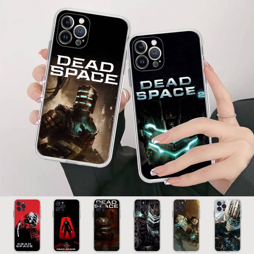Хоррор-игра Dead Space Для iPhone 11 12 13 14 15 16 17 Pro Max Plus 13 Mini Силиконовый Мягкий Прозрачный Задник