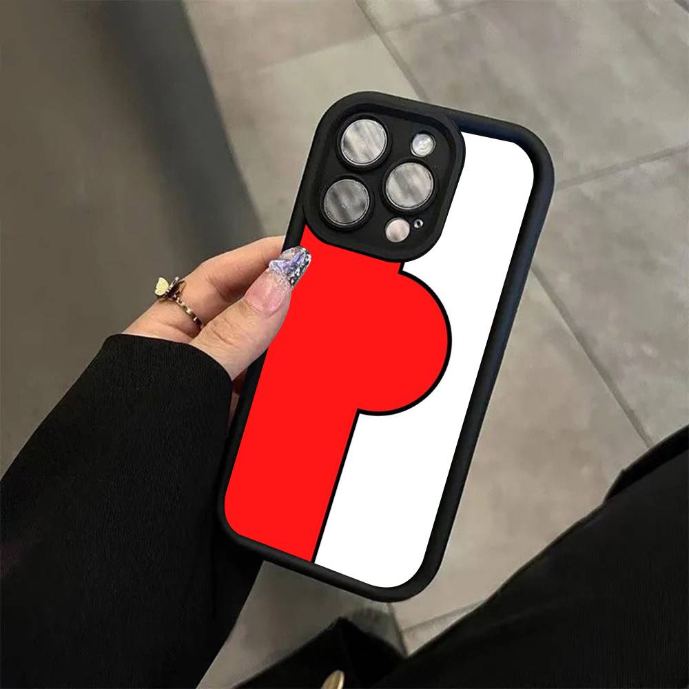 Pokedex Alt For iPhone 17 16 15 14 13 12 11 Pro Max Plus Black Full Coverage Soft Funda Silicone Cover
