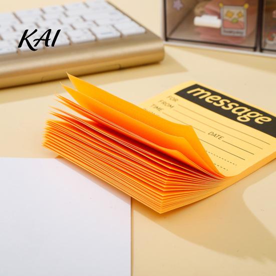 Student Class Notepads Fluorescent Horizontal Line Sticky Notepad, Strong Adhesive Removable Memo High Saturation Sheets Pad, Multi-color Lined Paper