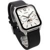 Casio Мужские Аналоговые Часы с Фазами Луны Черный Кожаный Ремешок Mtp M305l 7av