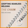 Luxury Flat Chain Design Professional Training Chain Collar, Stainless Steel Dog Training Collar, Professional Flat Chain Design, Mirror Polished