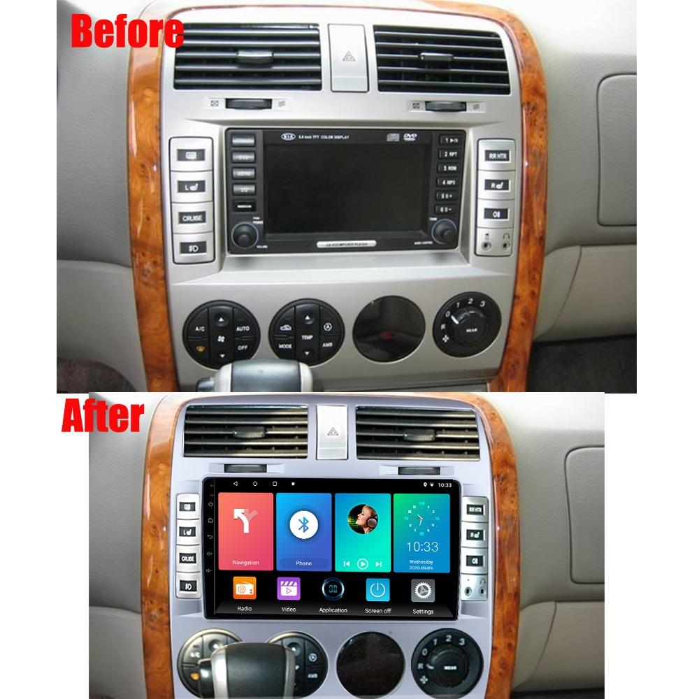 Беспроводное автомобильное стерео радио Carplay для KIA Carnival 2002-2006 Android мультимедийный видеоплеер GPS-навигация WIFI 4 + 64 ГБ