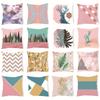 Pillowcase Geometric Simple New Cross-border Office Waist Ins Cushion