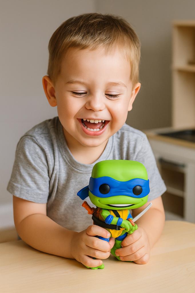 Фигурка Funko Pop Фанко Поп Черепашки-ниндзя TMNT Леонардо Leonardo Ninja Turtles 10см №1391