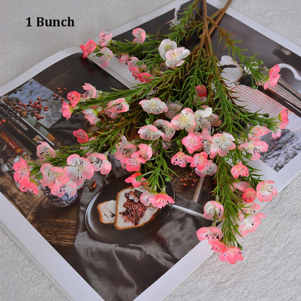 66cm Artificial Flower Silk Fabric Home Office Vase Decoration  Valentine's Wedding Bride