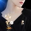 Senior Brooches Flower Leaf Brooch Pins for Women Suit Pendant  Fashion Brooches Jewelry