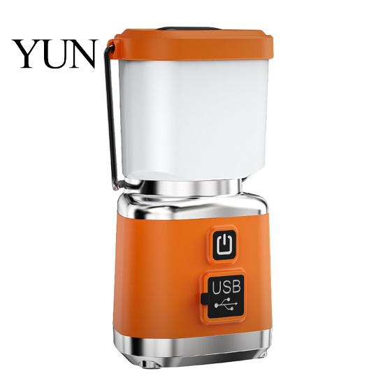 Waterproof Camp Light Camping with 4 Lighting Modes, USB-C Rechargeable Portable Tent Adjustable Brightness Lantern Lamp, Stepless Dimming LED