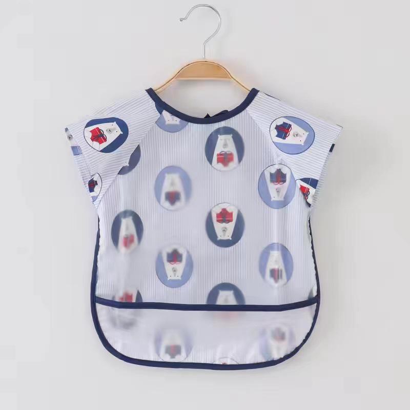 Водонепроницаемый детский нагрудник с карманом - безрукавный, легкий комбинезон для мальчиков и девочек
