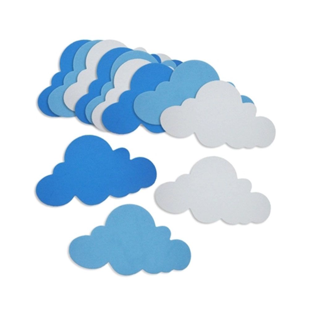 Пена ЭВА 12 шт. Современное украшение ко Дню защиты детей Облака DIY рукоделие