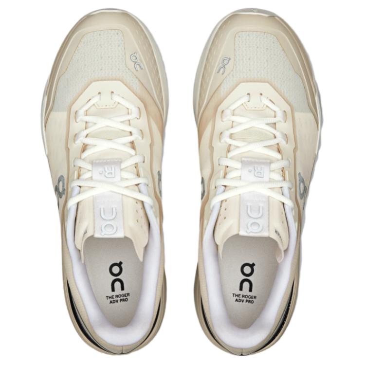 ON The Roger Advantage Pro Cream Black Men Sneakers 3MF10273309