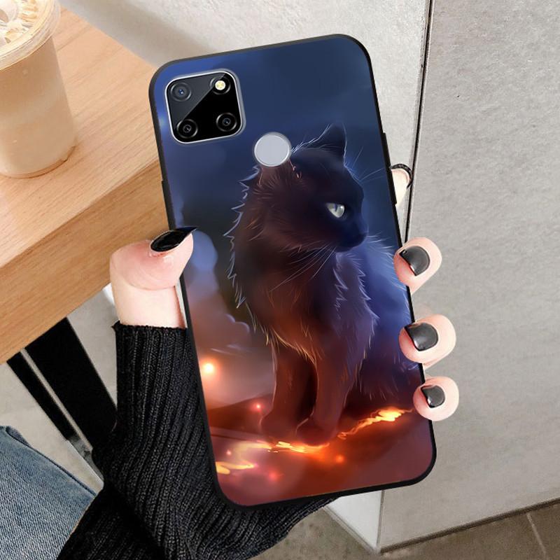 Для OPPO Realme C25 C25S C25Y Чехол Крутой Мягкий Силиконовый Матовый Ударопрочный Задняя Крышка Телефона Для Realme C 25 S Y Capa Funda Coque