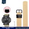Для серии Casio PROTREK PRW-60/61/70Y/50/30 наручные ремешки для активного отдыха и альпинизма из силикона и нейлона мужские модифицированные аксессуары