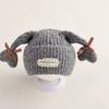 Warm Material Wool Cap Double Braid Design Kids Hat Soft Ear Protection Hat  For Toddler Girls