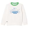 Lacoste Childrens/Kids Printed Fleece Crew Neck Sweatshirt