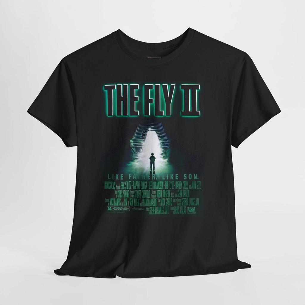 The Fly II 1989 Retro Movie Poster Horror Unisex Graphic T-Shirt