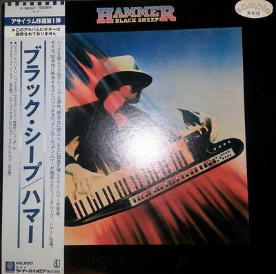 Виниловая пластинка HAMMER Black Sheep P10636YPROMO ASYLUM 1979 Япония Obi Рок Б/у