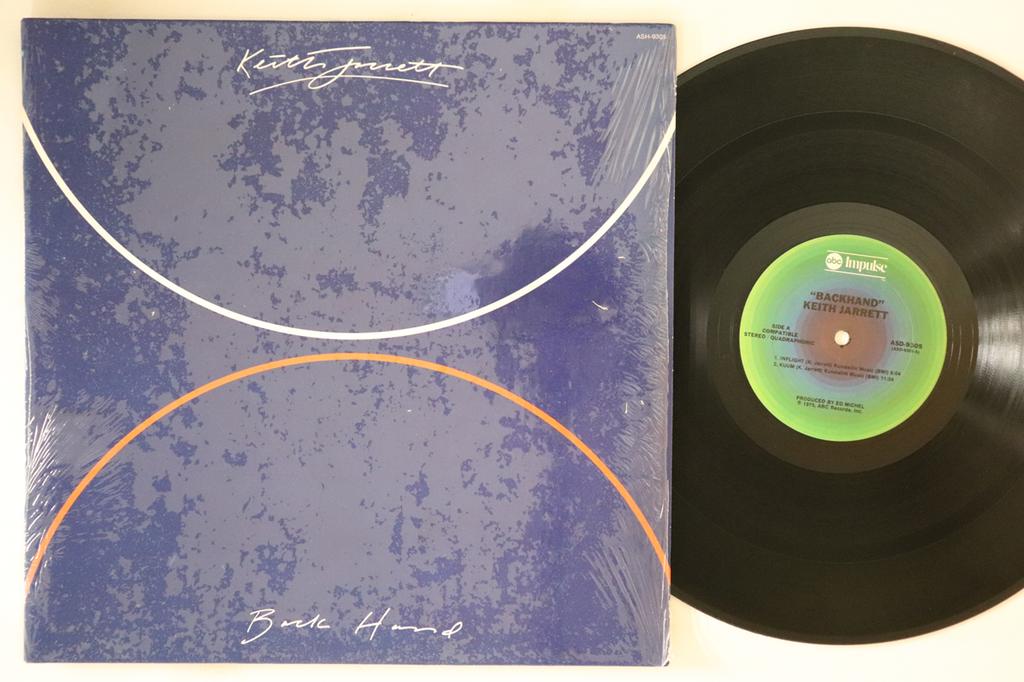 LP Record KEITH JARRETT - Backhand ASD9305 ABC IMPULSE 1975 US Jazz Used