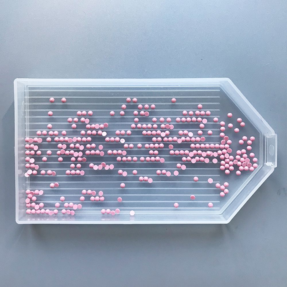 Аксессуары для вышивки, большая емкость, может открыть лоток для инструментов для алмазной живописи, пластина для дрели, пластиковая пластина