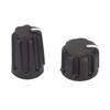 2Pcs Switch Knob Volume Knob Volume Control Knob for DP4800 DP4801Xir P8600I P8668 P8608 DGP8050