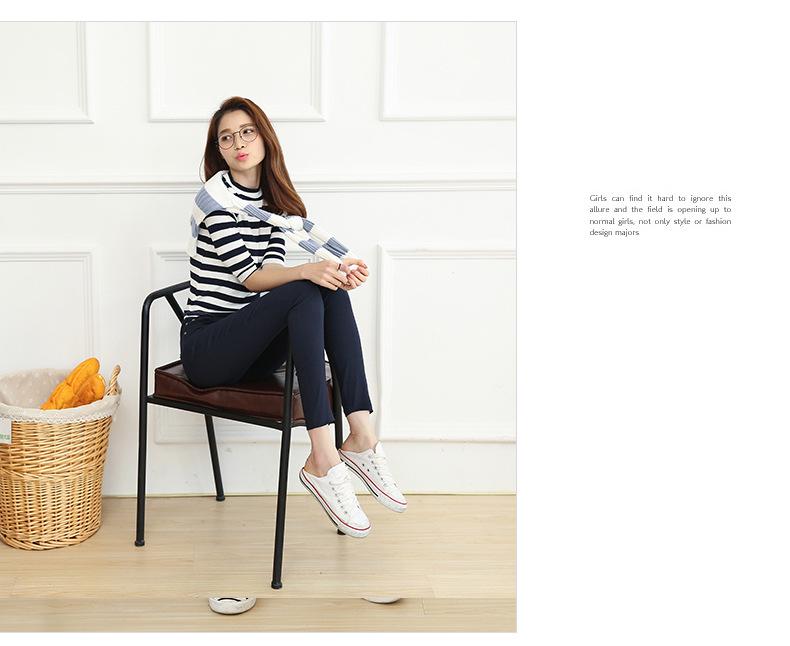 Женские весенние леггинсы больших размеров с карманами на пуговицах - Одна штука