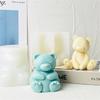 Large 3D Cute Cartoon Bear Fragrance Candle Mould DIY Silicone Mould Molds Bedroom Decor Birthday Party Gifts Wedding Souvenirs