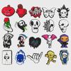 Skull Halloween PVC Soft Glue Cute Cartoon Shoe Charms