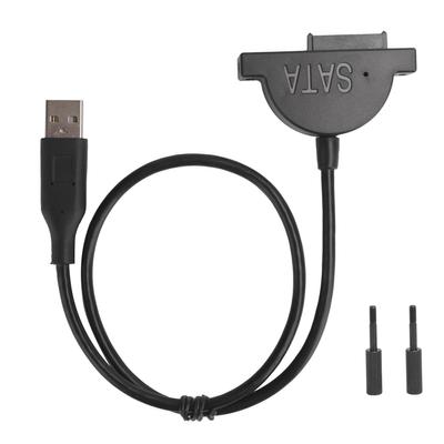 Кабель-адаптер SATA на USB 13PIN Вставной Кабель-конвертер для оптического привода ноутбука с винтом