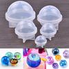 Fashion Orb DIY 20-60mm Silicone Making Resin Epoxy Globe Mold Beads Ball Jewelry Sphere