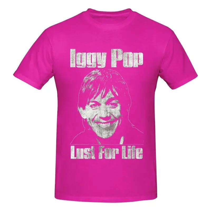 Игги Поп Lust For Life Мужская лицензионная футболка с рок-н-ролльной группой Stooges Футболка Футболка Поп Классика