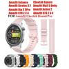 22mm 20mm Silicone Strap for Amazfit Cheetah Square/Round/Pro Bracelet Band for Amazfit Active/Active 2/Balance/Bip 3 5 5 Unity