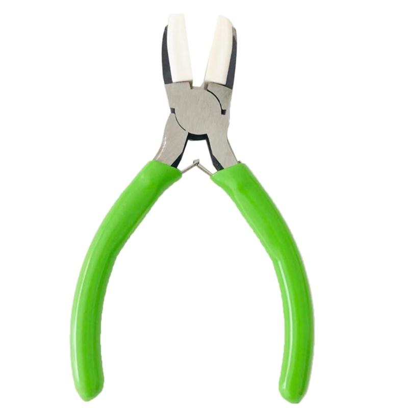 Essential Tools for Jewelry Making Nylon Nose Pliers Needle/Flat/Bent Nose Pliers Versatile Bail Making Pliers Ornament