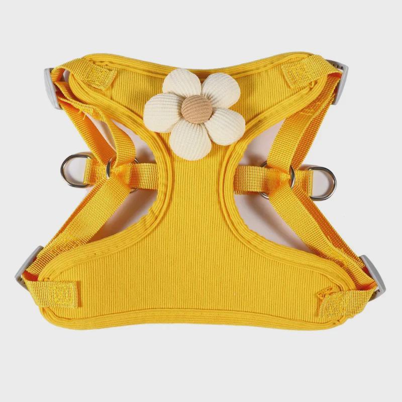 3D Cartoon Pet Vest and Leash Set for Dogs and Cats - Escape-Proof Harness for Walking