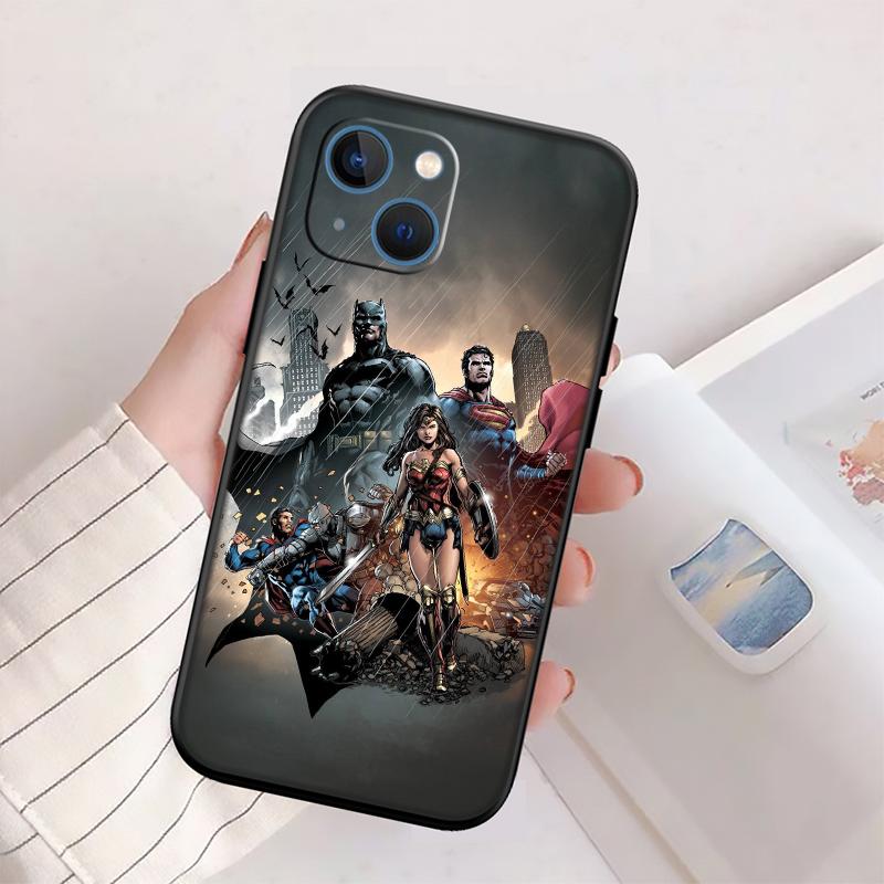 Justice league Case for Motorola Edge 60 60s 70 G86 G56 G54 E14 G04S G45 G54 G64 S30 S50 X30 X40 X50 Pro Power