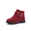 Girls Leather Ankle Boot Waterproof Children High Heel Short Boot Fashion Kids Kid Casual Sneakers Girls Boots Botas Para Niñas
