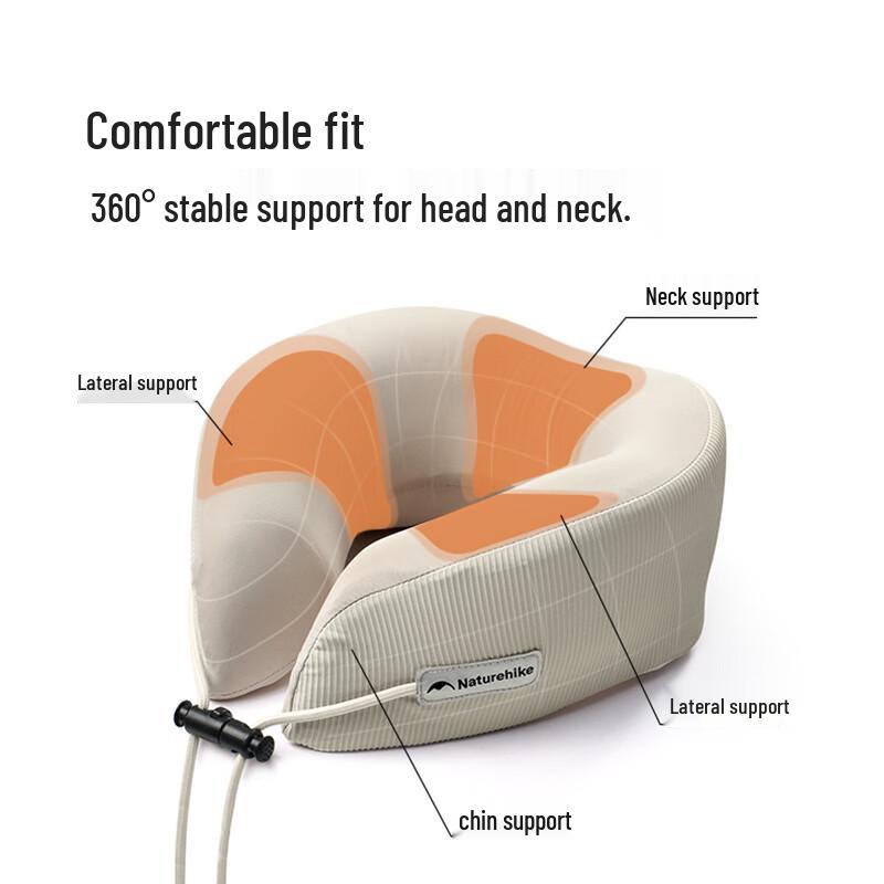 Naturehike Portable Inflatable Travel Neck Pillow