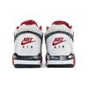 Nike Flight Legacy Скользкие Устойчивые к истиранию Средние Винтажные Баскетбольные Кроссовки Унисекс Белый Красный Серый BQ4212-100(Команда107-)