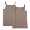 Camisole Wearable Misty Set of M Tuche, Cosmetics, 100% Cotton, TC4056, Women's, Brown, 2,